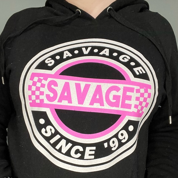 Cozy bonfire sweater checkered SAVAGE - Picture 3 of 6